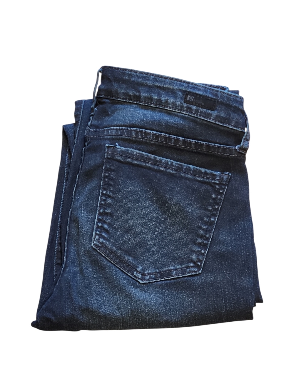 Kut From The Kloth Diana Midrise Relaxed  Skinny Size 4 Blue Denim Slim Jeans